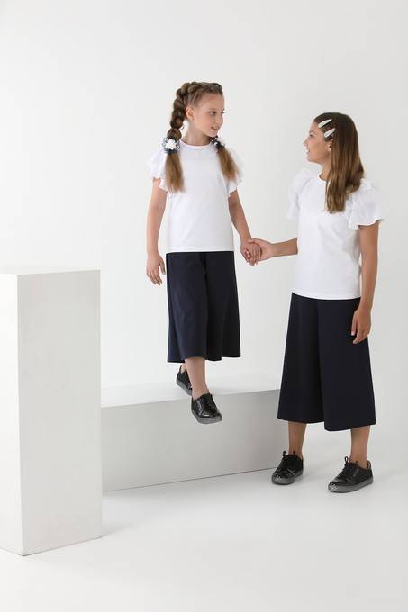 Блузка с коротким рукавом