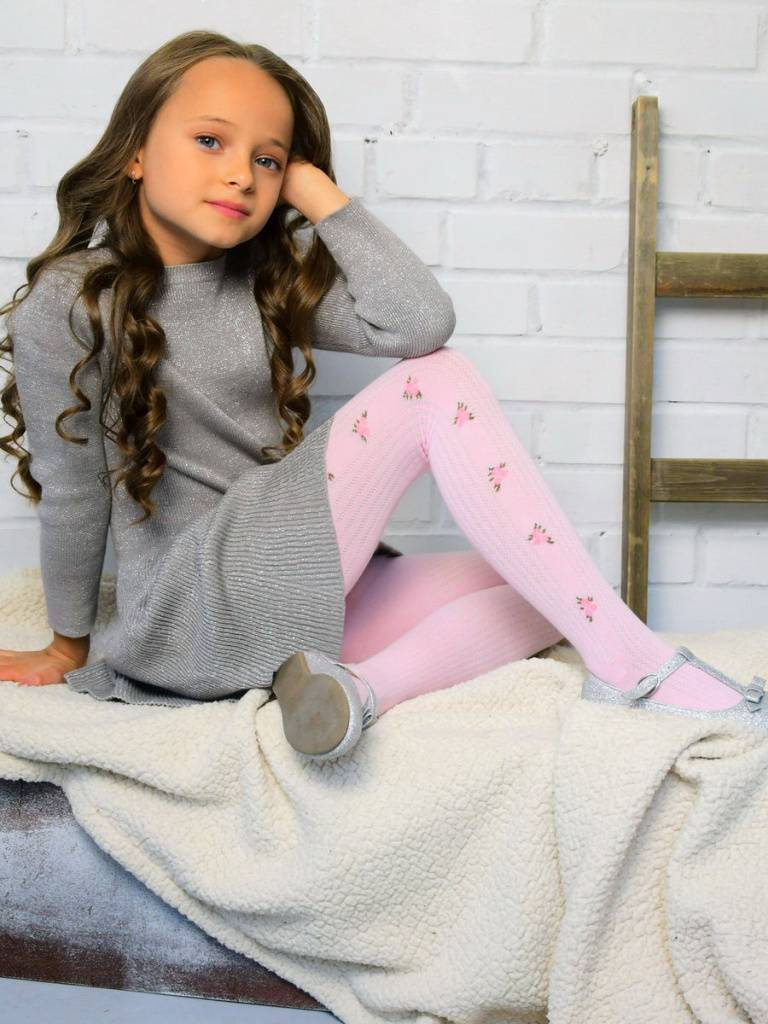 Колготки с рисунком