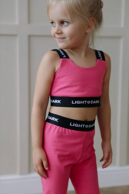 Костюм (топ/велосипедки)