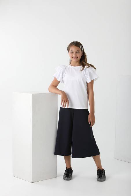 Блузка с коротким рукавом