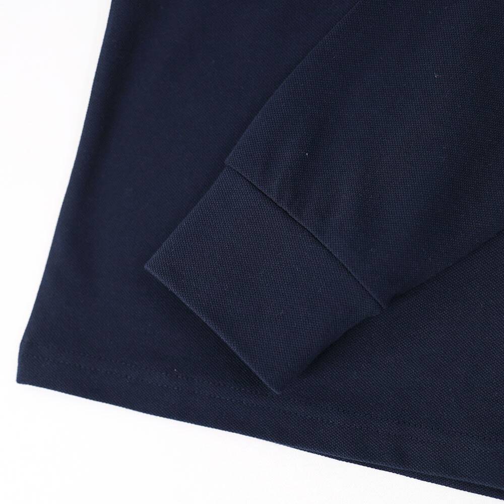 Поло с длинным рукавом