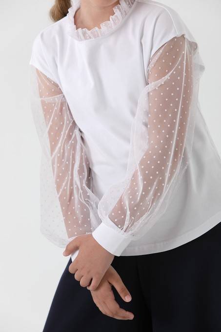 Блузка с длинным рукавом