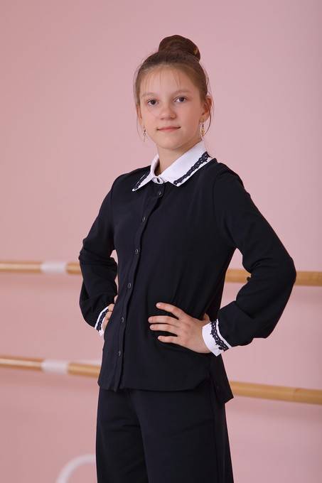 Блузка с длинным рукавом