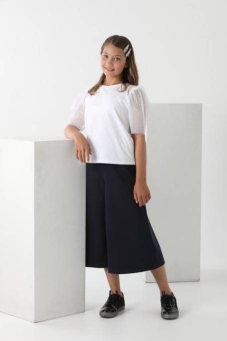 Блузка с коротким рукавом