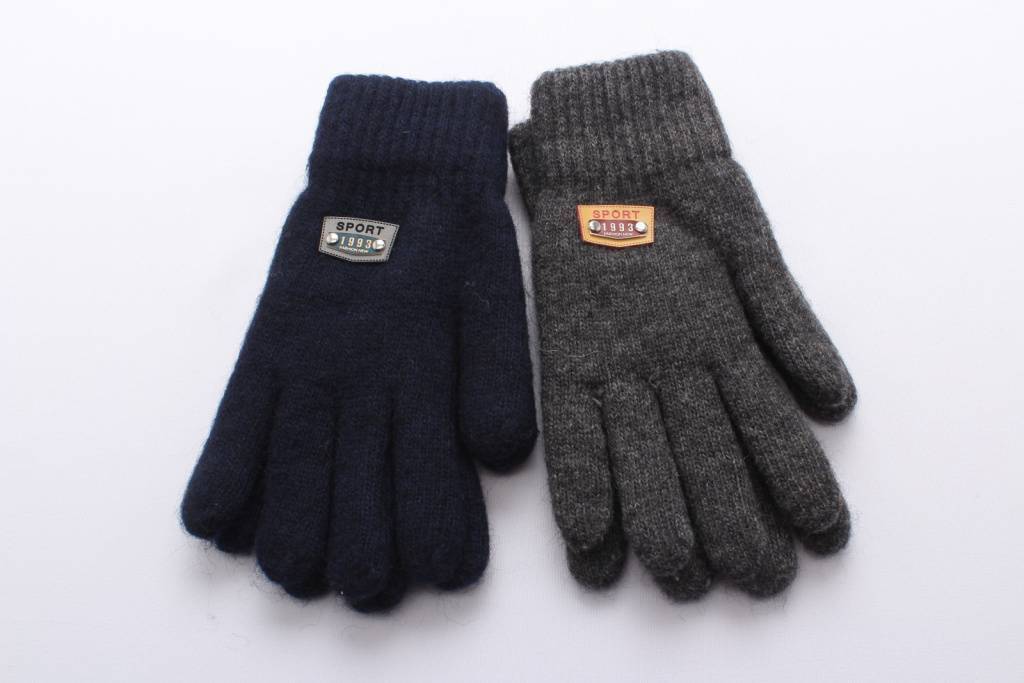 Перчатки двойные