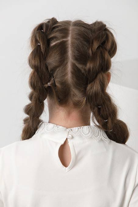 Блузка с коротким рукавом