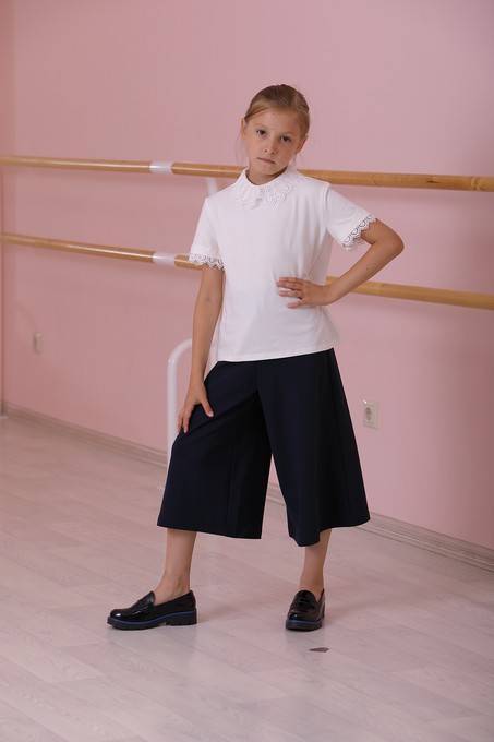 Блузка с коротким рукавом