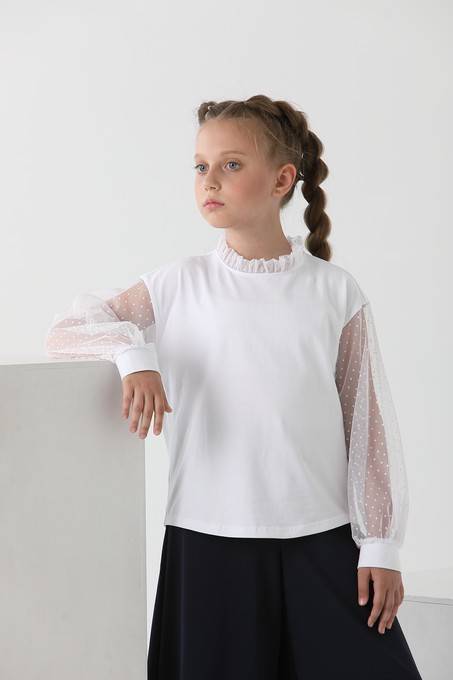 Блузка с длинным рукавом