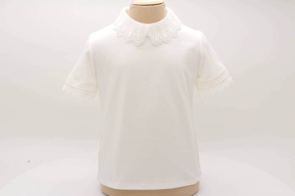 Блузка с коротким рукавом