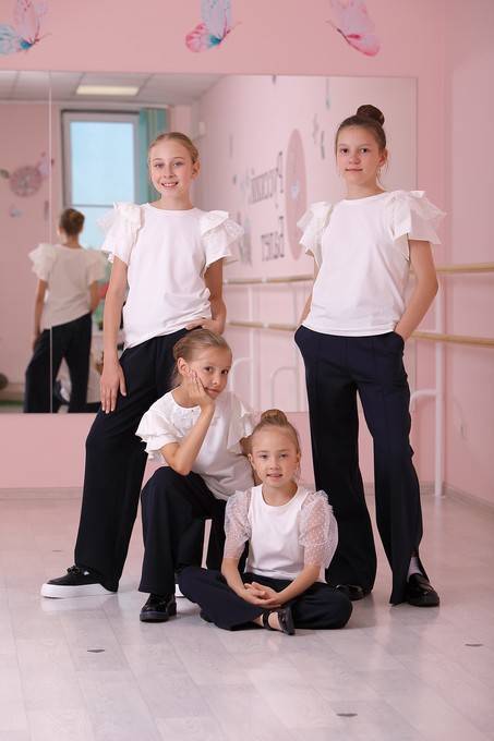 Блузка с коротким рукавом