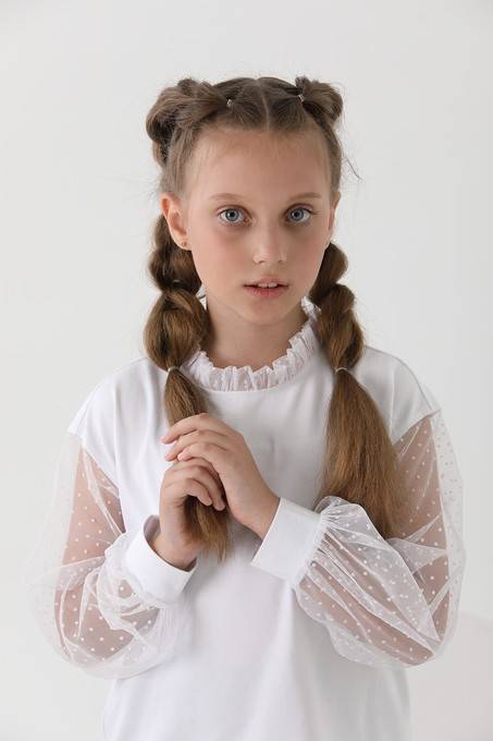 Блузка с длинным рукавом