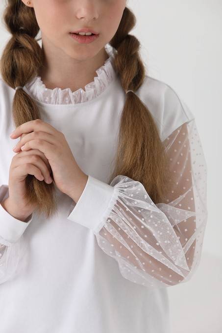 Блузка с длинным рукавом